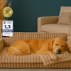Großes waschbares, flauschiges, orthopädisches, weiches Hundekissen
